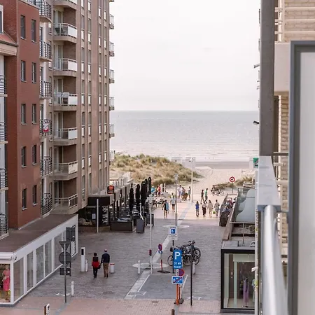 Apartman Fresh And Trendy, Completely Renovated Flat With Front Terrace And Side View Of The Dunes And The Sea